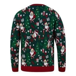 Mens Santa Ho Ho Ho Christmas Jumper -Christmas Decoration Shop 1A15759F 2.opt