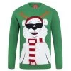 Mens Novelty Christmas Jumper Light Up Knitted Polar Bear 1 Mens Novelty Christmas Jumper Light Up Knitted Polar Bear -Christmas Decoration Shop 1 04112.1592468545.1100.1100