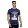 Mens Christmas T-Shirt Greatest Snowman Navy Xmas Party Tee -Christmas Decoration Shop 1 13759.1592468409