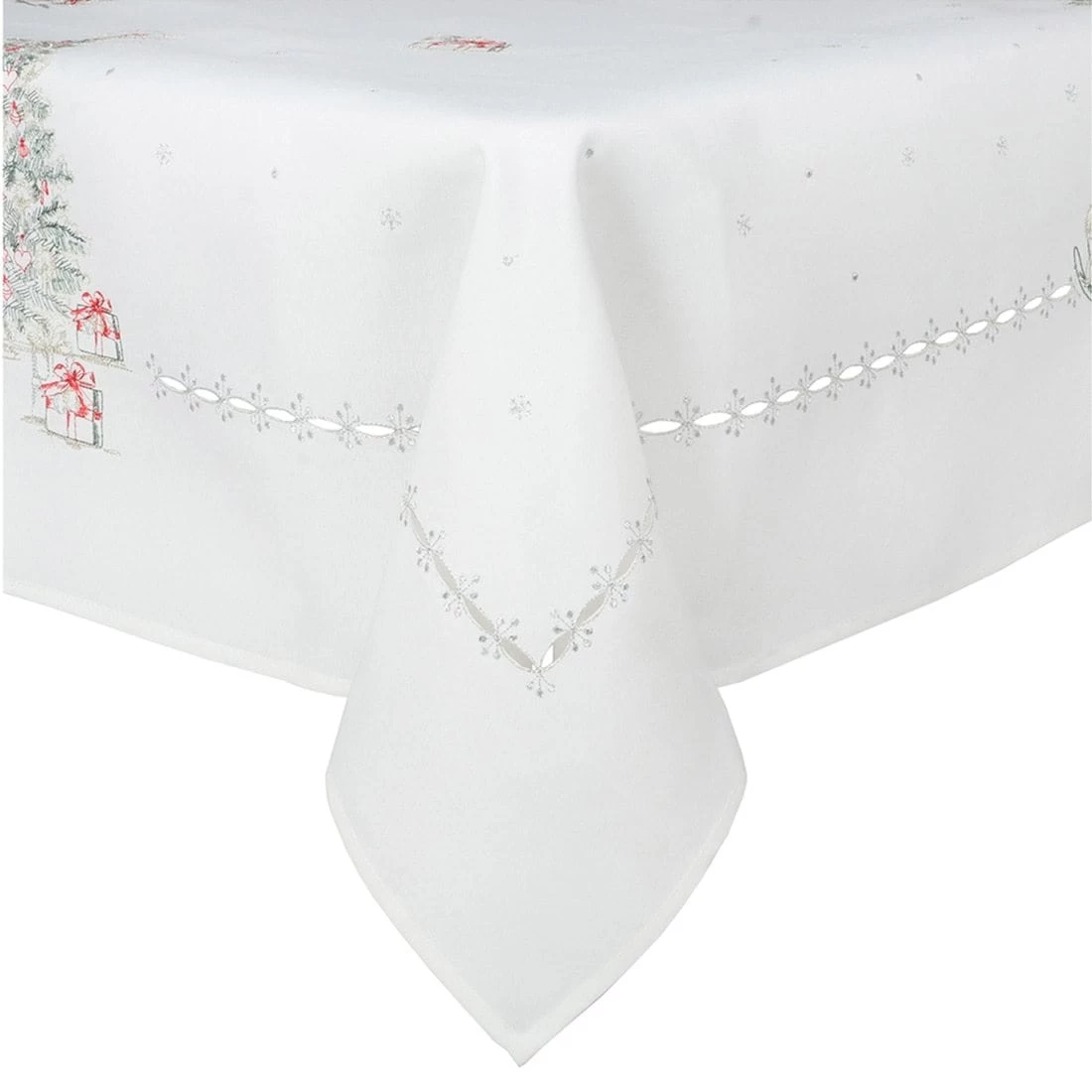 Christmas Tree Fabric Tablecloths / Napkins Xmas Decoration 3 Christmas Tree Fabric Tablecloths / Napkins Xmas Decoration