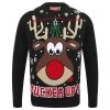 Mens Novelty Christmas Jumper Pucker Up Mistletoe Reindeer -Christmas Decoration Shop 1 96377.1592469089.1100.1100