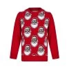 Kids Novelty Small Santa Heads Christmas Jumper -Christmas Decoration Shop 2A189861A 1.opt