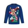 Kids Reindeer Throwing Snowballs Christmas Jumper -Christmas Decoration Shop 2A189871A 1.opt