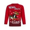 Kids Rebel Without A Claus Christmas Jumper -Christmas Decoration Shop 2A189891A 1.opt