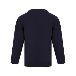 Kids Merry Christmas Antlers Reindeer Xmas Jumper -Christmas Decoration Shop 2A189901F 2.opt