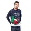 Mens Christmas Jumper Cheeky Santa Cracker Navy Xmas Fun -Christmas Decoration Shop 2bcbceb9 9712 43fc aacc fdb896fdcb5e