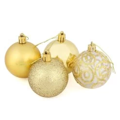 16 X 6cm Christmas Tree Baubles Swirl Matte Glitter Mirrored -Christmas Decoration Shop 971e92ee 97d5 43f0 be98 2d1a254fe16b
