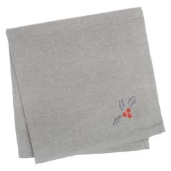 Grey Merry Christmas Fabric Tablecloths / Napkins Xmas Decoration -Christmas Decoration Shop 995888e9 2cdc 4a3b a6a9 523e1038c463
