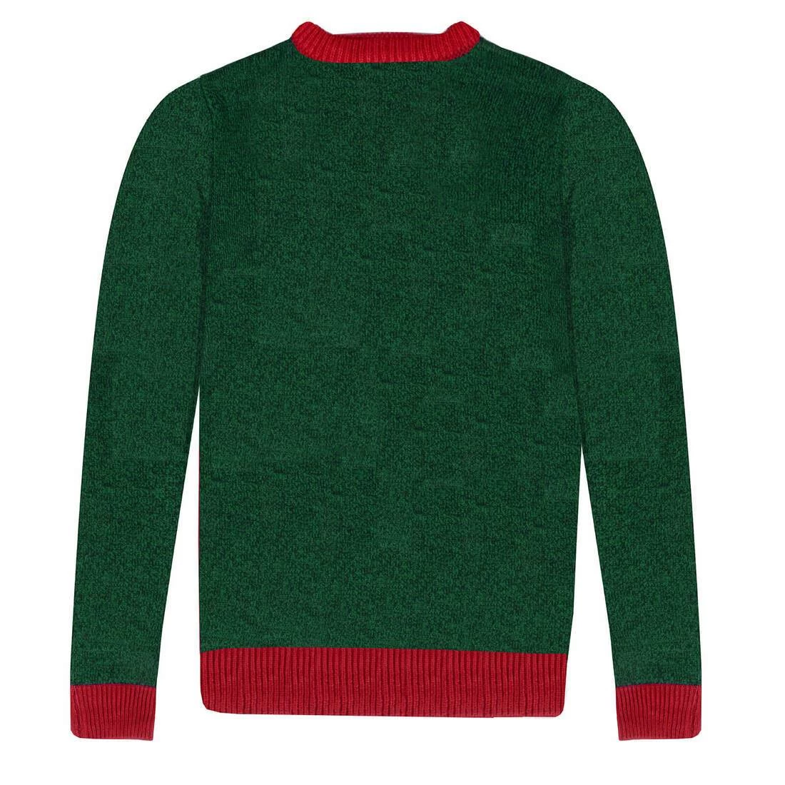 Mens Santa Sunglasses Christmas Jumper Novelty Sweater Knit 6 Mens Santa Sunglasses Christmas Jumper Novelty Sweater Knit - Image 4