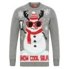 Mens Snowman Christmas Jumper Snow Cool Selfie -Christmas Decoration Shop SRG1A15799 A 1 opt