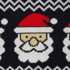 Mens Christmas Jumper Santa Snowflake Traditional -Christmas Decoration Shop SRG1A17078 F 3.opt