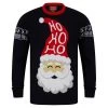 Mens Ho Ho Ho Santa Festive Christmas Jumper -Christmas Decoration Shop SRG1A17083 F 1.opt