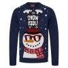 Mens LED Snowman Christmas Jumper Snow Cool Light Up Shades -Christmas Decoration Shop SRG1A17384 A 1.opt
