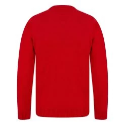 Mens Classic Rudolph Faux Fur Christmas Jumper 3D Pom Pom 9 Mens Classic Rudolph Faux Fur Christmas Jumper 3D Pom Pom -Christmas Decoration Shop SRG1A17389 F 1.opt