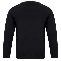 Kids Christmas Jumper Smiling Reindeer Snowflakes Fair Isle -Christmas Decoration Shop SRG2A17151 F 2 opt