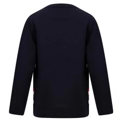 Kids Christmas Jumper Novelty Santa Claus Faces -Christmas Decoration Shop SRG2A17154 A 2.opt