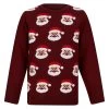 Kids Christmas Jumper Novelty Santa Claus Faces -Christmas Decoration Shop SRG2A17154 F 1.opt