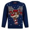 Kids LED Reindeer Christmas Jumper Light Up Baubles -Christmas Decoration Shop SRG2A17410 F 1.opt