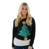 Womens Christmas Jumper Flashing Lights Tree Sequins Star Black -Christmas Decoration Shop SRG3A14065R 1600 1 opt 83848.1604307456.1100.1100