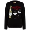 Womens Christmas Jumper Fizz Prosecco Bottle Glass Sparkle -Christmas Decoration Shop SRG3A17235 1 opt