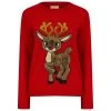 Womens Faux Fur Reindeer Christmas Jumper -Christmas Decoration Shop SRG3A17396 A.opt