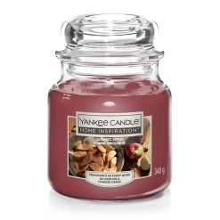 Yankee Candle Christmas Scent Medium Jar Festive 340g 60 Hours -Christmas Decoration Shop UBL1619961E opt
