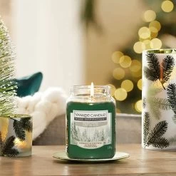 Yankee Candle Large Jar Winter Woods Festive Scent 538g 125 Hours