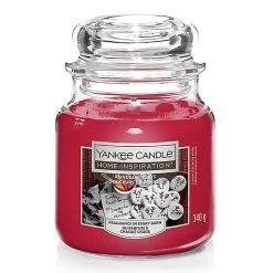 Yankee Candle Christmas Scent Medium Jar Festive 340g 60 Hours -Christmas Decoration Shop UBLYCE1298 opt