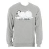 Mens Sweater Just Chillin Snowman Grey Crew Neck Jumper -Christmas Decoration Shop VISMW01843MCP 1600 1 37220.1537282715.1100.1100