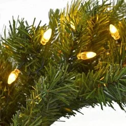 Christmas Wreath Pre-Lit Luxury Artificial Green Pine Tips -Christmas Decoration Shop XS4352 1600 2 10999.1544696664.1100.1100