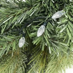 Christmas Wreath Pre-Lit Luxury Artificial Green Pine Tips -Christmas Decoration Shop XS4352 1600 4 64877.1544696583.1100.1100