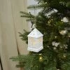 LED Wooden Lantern Christmas Tree Xmas Hanging Decoration