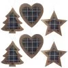 Set Of 6 Tartan Wooden Hanging Christmas Tree Decorations 2 Set Of 6 Tartan Wooden Hanging Christmas Tree Decorations -Christmas Decoration Shop XS5264 1600 1 91339.1508510439.1100.1100