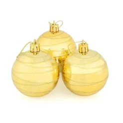 10 X 6cm Shiny Mirrored Swirl Pattern Christmas Tree Baubles -Christmas Decoration Shop XS5703 1600 1 min 06295.1536046890.1100.1100