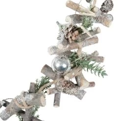 1m Pre-Lit Decorated Wooden Garland Christmas Decoration -Christmas Decoration Shop XS5773 2 opt 67307.1604319297.1100.1100