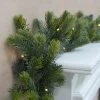 6ft Pre-Lit Green Christmas Garland Indoor/Outdoor With Timer -Christmas Decoration Shop XS5786 LS 1 opt