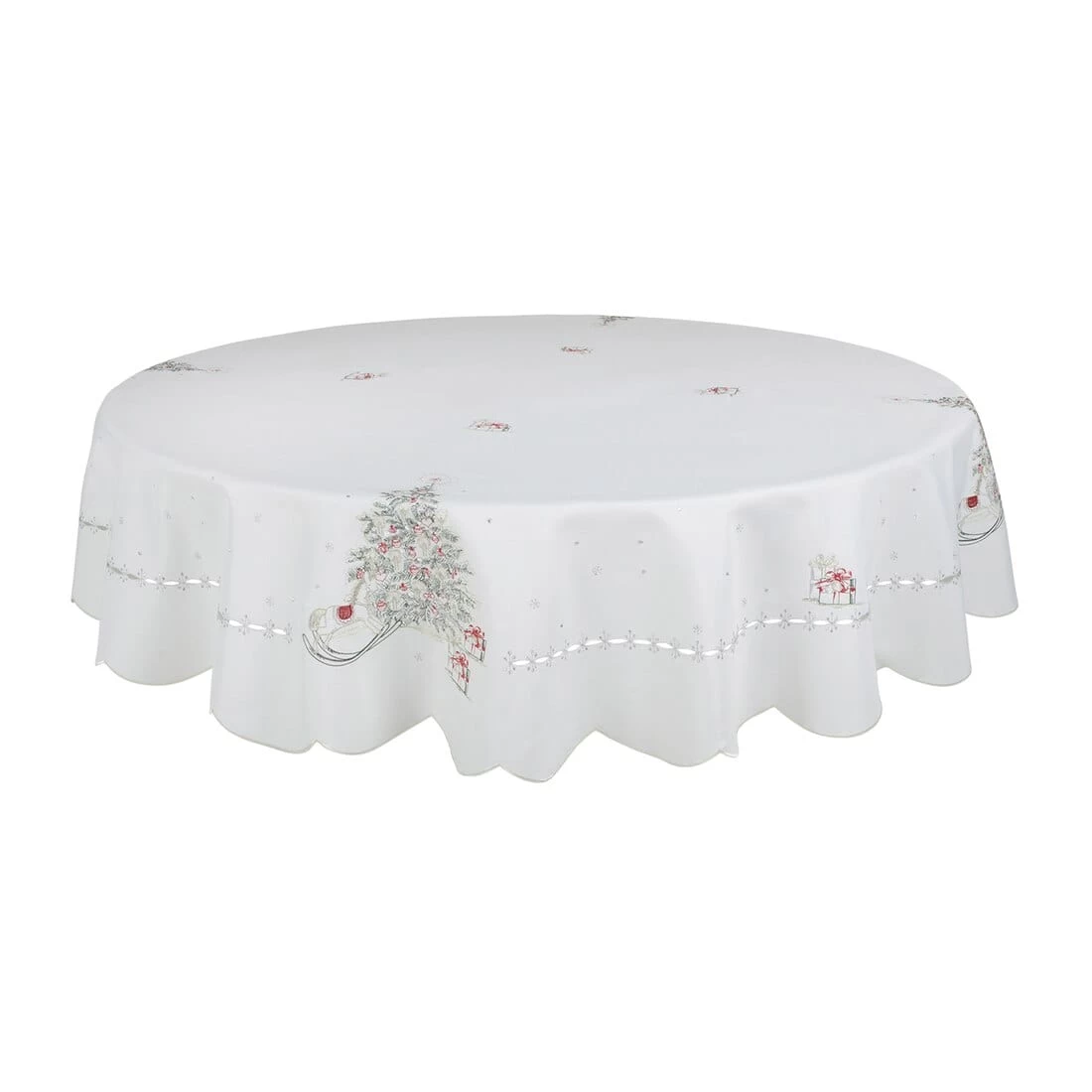 Christmas Tree Fabric Tablecloths / Napkins Xmas Decoration 5 Christmas Tree Fabric Tablecloths / Napkins Xmas Decoration - Image 3