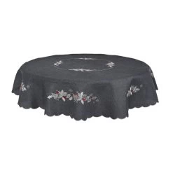 Holly Leaf Fabric Tablecloths / Napkins Xmas Decoration -Christmas Decoration Shop XS5881 1600 1 35460.1553012960.1100.1100