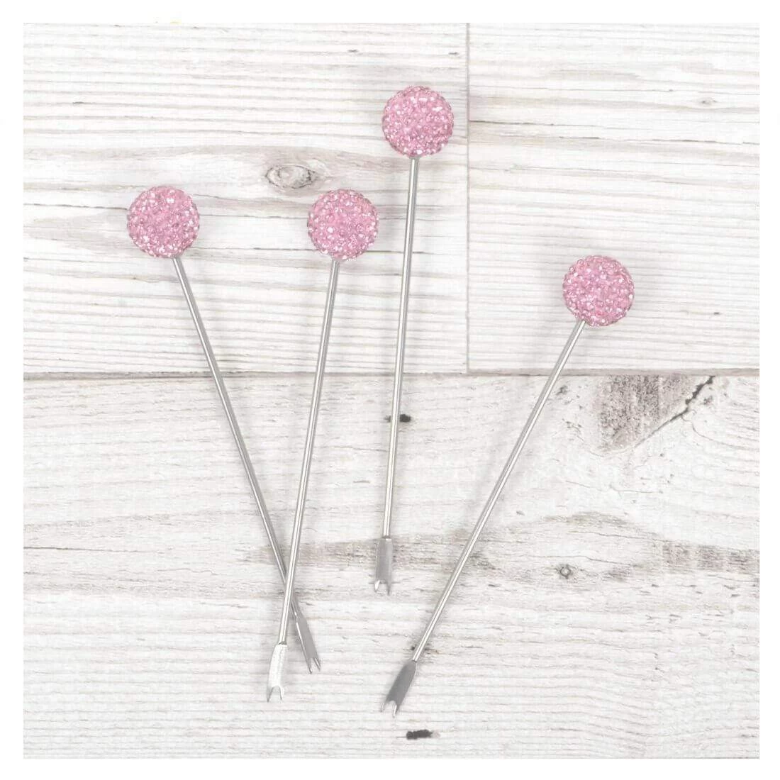 Set Of 4 Stainless Steel Picks Party Food Cocktail Olives 8 Set Of 4 Stainless Steel Picks Party Food Cocktail Olives - Image 6