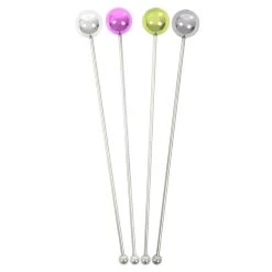 Set Of 4 Swizzle Sticks Cocktail Stirrers Stainless Steel -Christmas Decoration Shop XS5987 1600 1600 2 opt 91528.1586163207.1100.1100