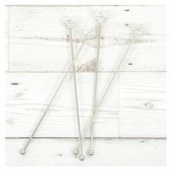 Set Of 4 Swizzle Sticks Cocktail Stirrers Stainless Steel -Christmas Decoration Shop XS5989 1600 3 opt 62344.1594895861.1100.1100