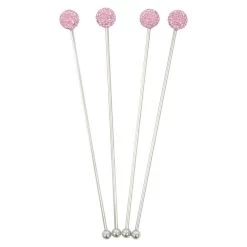 Set Of 4 Swizzle Sticks Cocktail Stirrers Stainless Steel -Christmas Decoration Shop XS5990 1600 2 opt 78704.1586163344.1100.1100