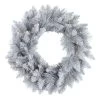 50cm Sparkling Silver Glitter Wreath Christmas Decoration -Christmas Decoration Shop XS6432 1600 1 83695.1569486450.1100.1100