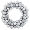 Large 64cm Mixed Silver Bauble Wreath Christmas Decoration -Christmas Decoration Shop XS6452 1600 1 91450.1569831226.1100.1100