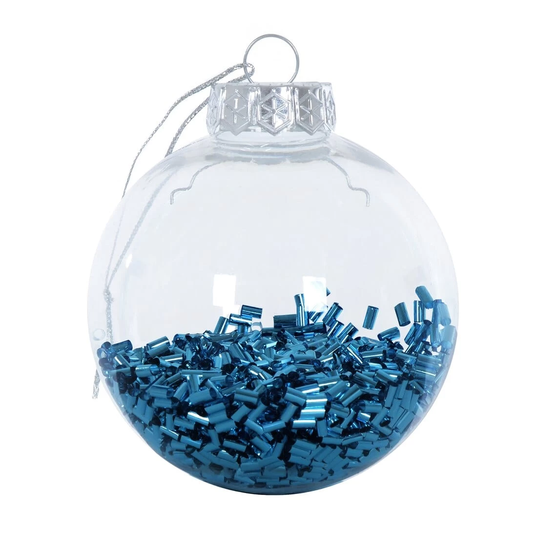 9pk Metallic Foil Filled Shaker Christmas Tree Baubles 8cm 12 9pk Metallic Foil Filled Shaker Christmas Tree Baubles 8cm - Image 10