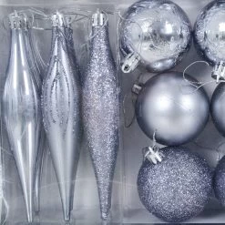 45pc Metallic Christmas Tree Decoration Set Mixed Baubles 16 45pc Metallic Christmas Tree Decoration Set Mixed Baubles -Christmas Decoration Shop XS6478 1600 4 92002.1569324545.1100.1100