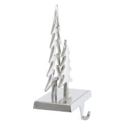 Silver Christmas Stocking Hanger Mantel Shelf Decoration -Christmas Decoration Shop XS6483 1600 2 28921.1567522924.1100.1100