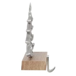 Christmas Stocking Hanger Metal Shape With Faux Wood Base -Christmas Decoration Shop XS6485 1600 2 01483.1567522748.1100.1100