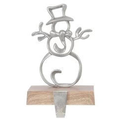 Christmas Stocking Hanger Metal Shape With Faux Wood Base -Christmas Decoration Shop XS6486 1600 1 77178.1567522760.1100.1100