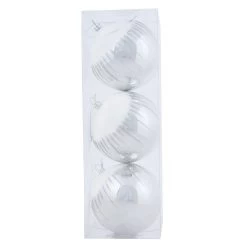 3pk Shiny Christmas Tree Baubles With Glitter Snowscape -Christmas Decoration Shop XS6490 1600 3 32612.1569832922.1100.1100